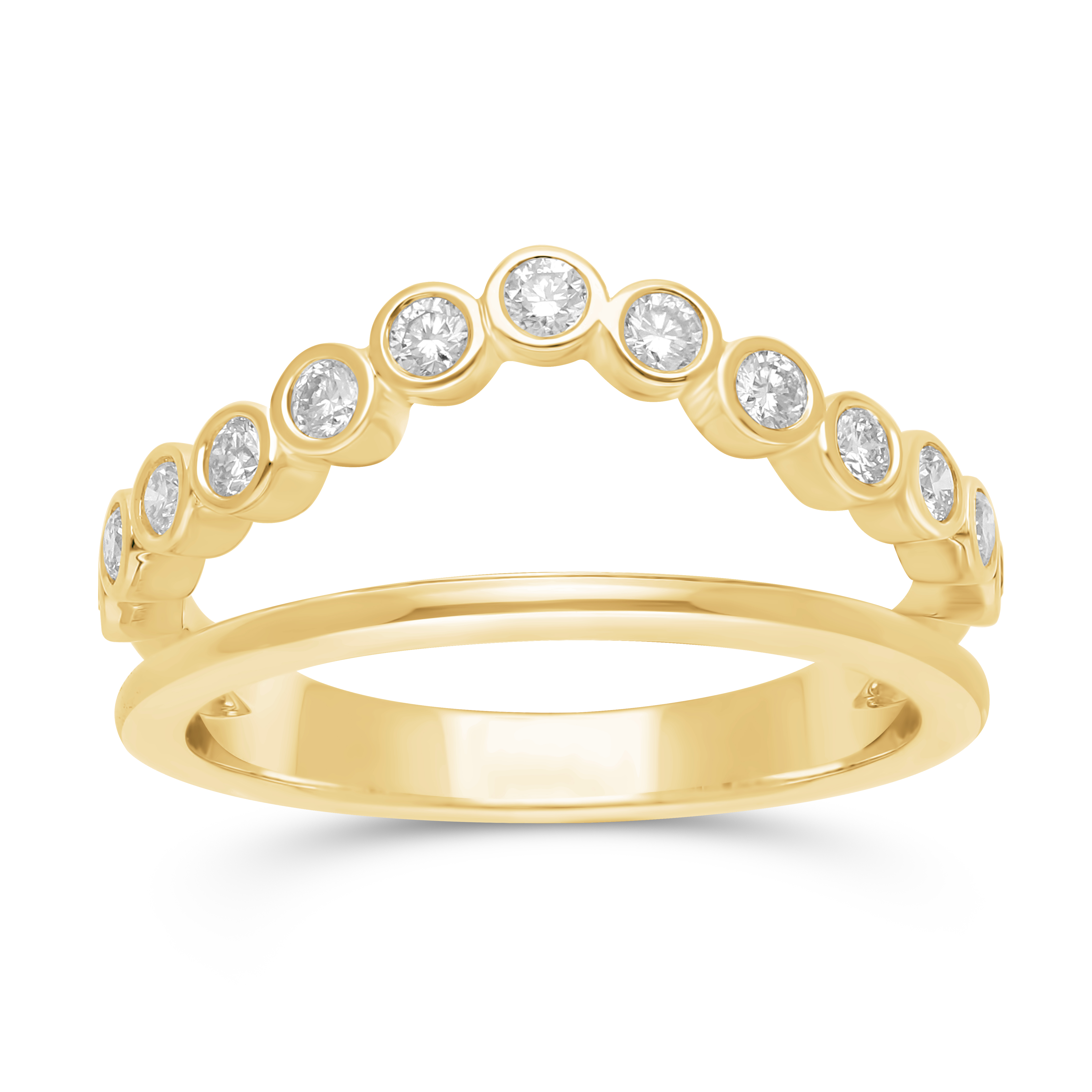 Starlight Wishbone Ring